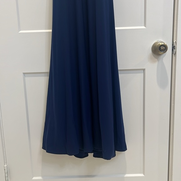 Eureka USA Elegant Navy Blue Embellished Gown size XS. - Picture 7 of 14